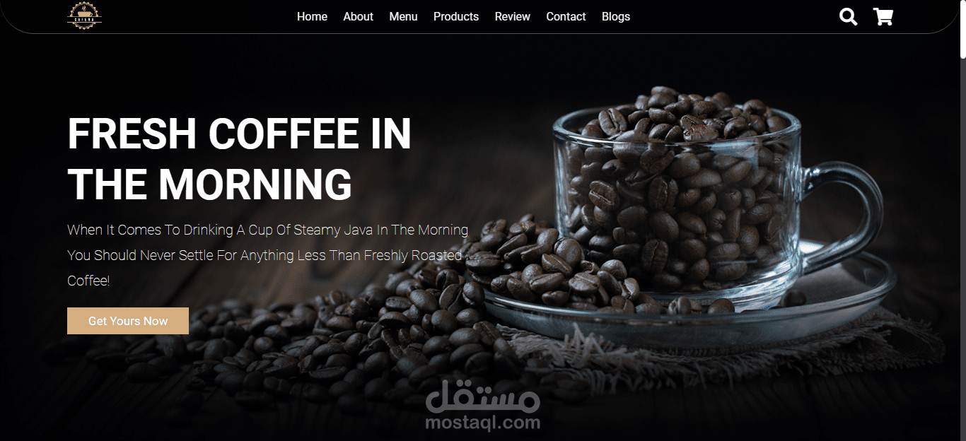fresh coffee