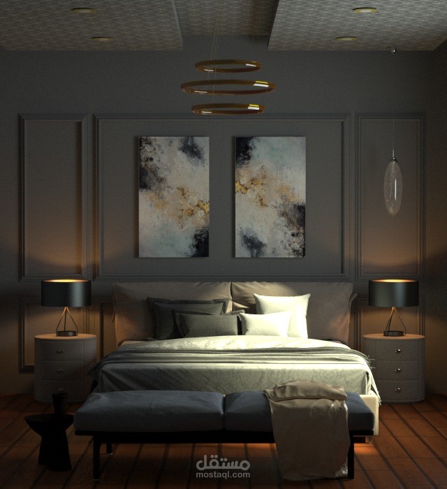 تصميم داخلي غرف نوم