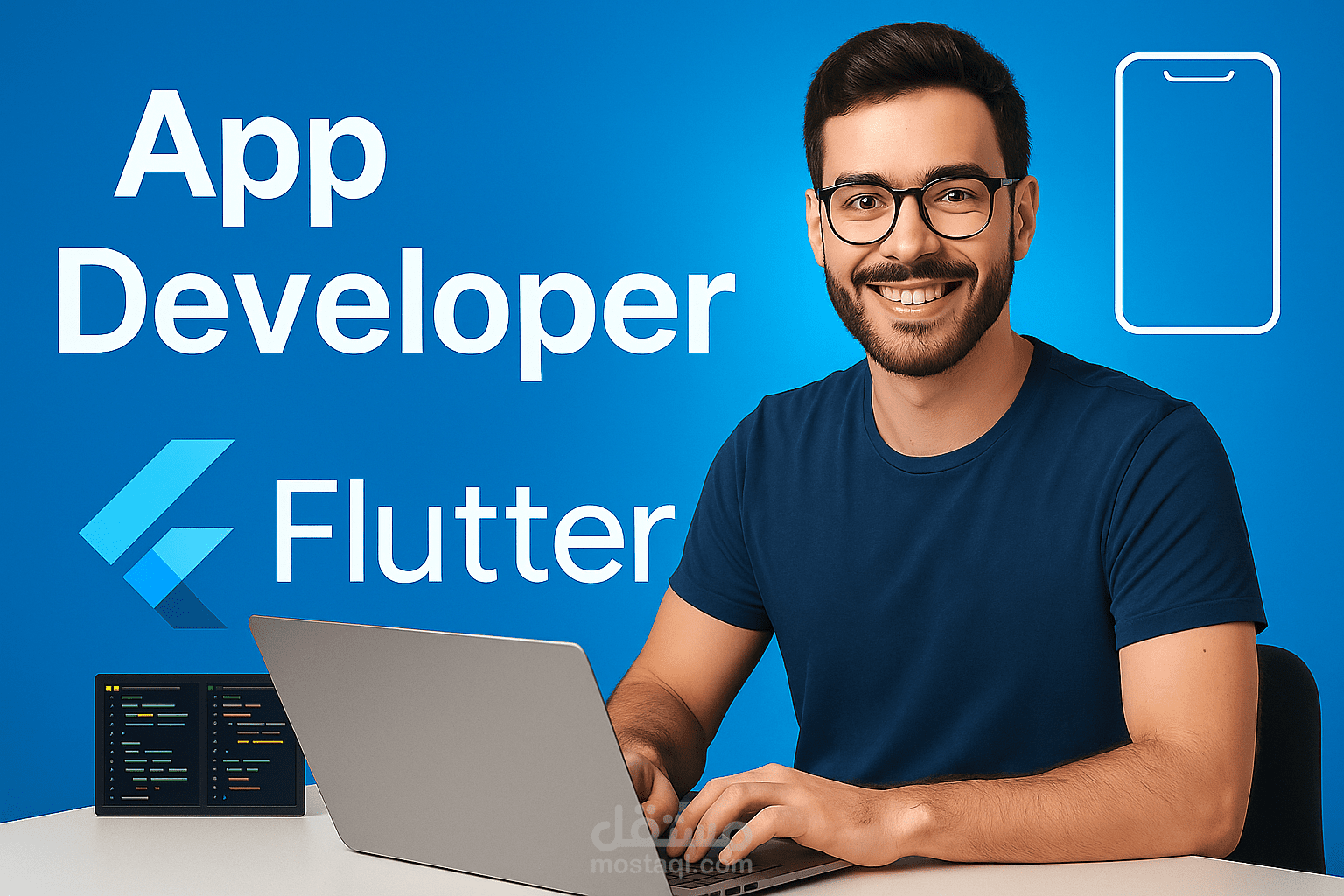 تطوير تطبيق موبايل باستخدام Flutter مع واجهات احترافية وربط بالـ Backend