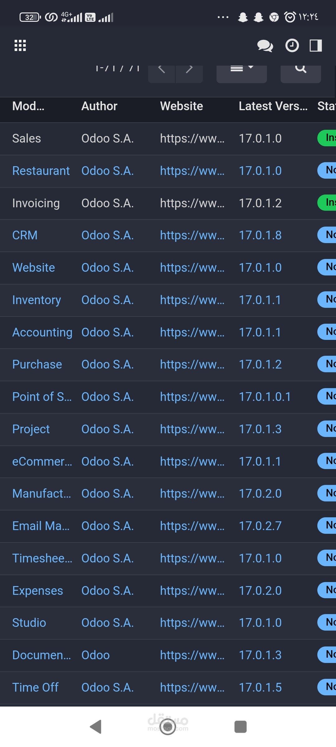 Odoo system practitioner