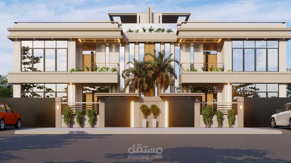 EXTERIOR TWIN VILLA