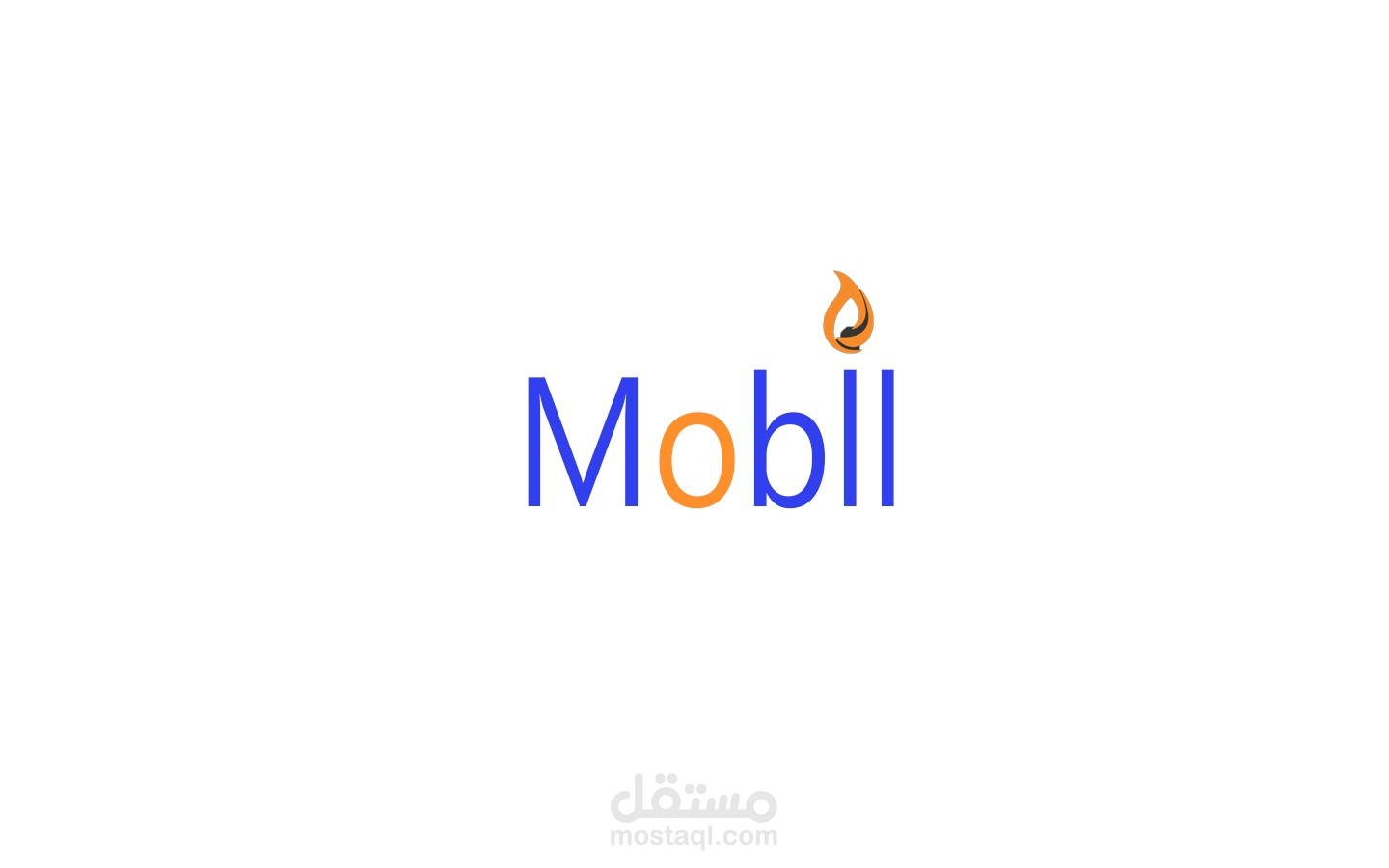 تصميم لوجو وهوية لشركة Mobil