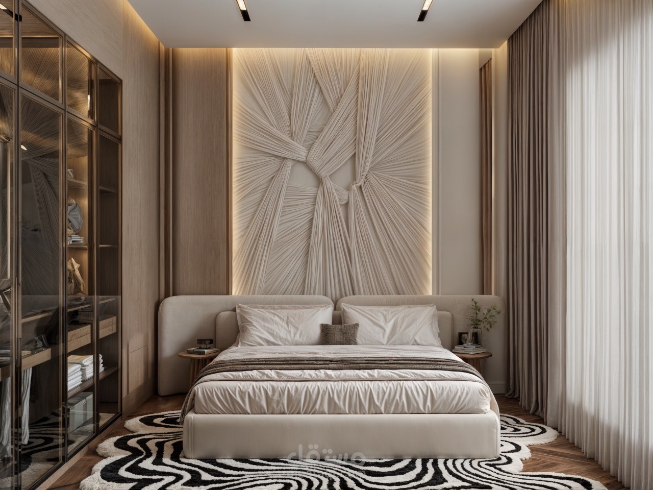 تصميم غرفه نوم ماستر