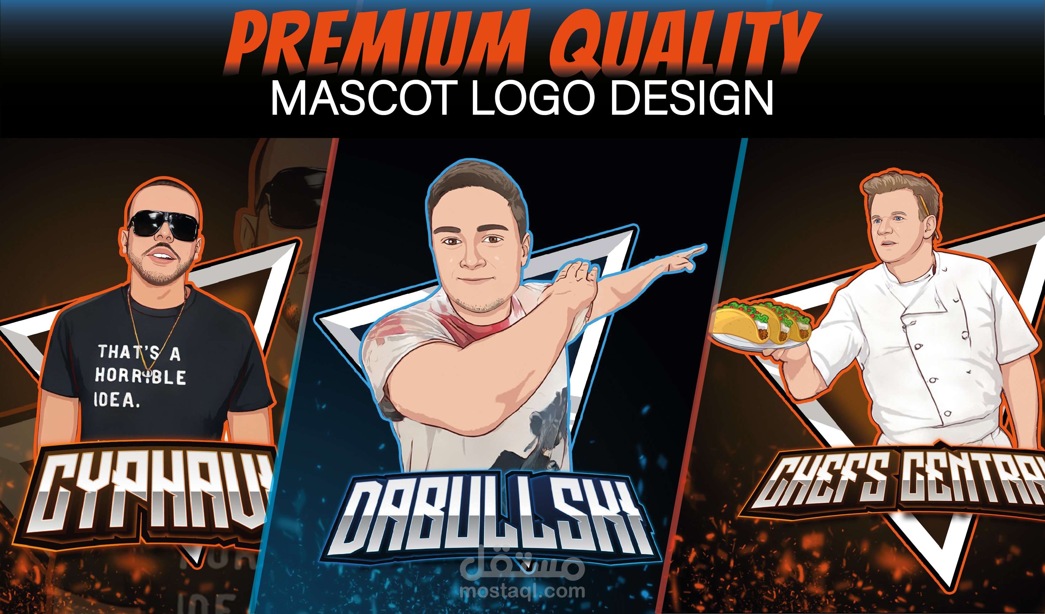 Premium Quality Mascot Logo