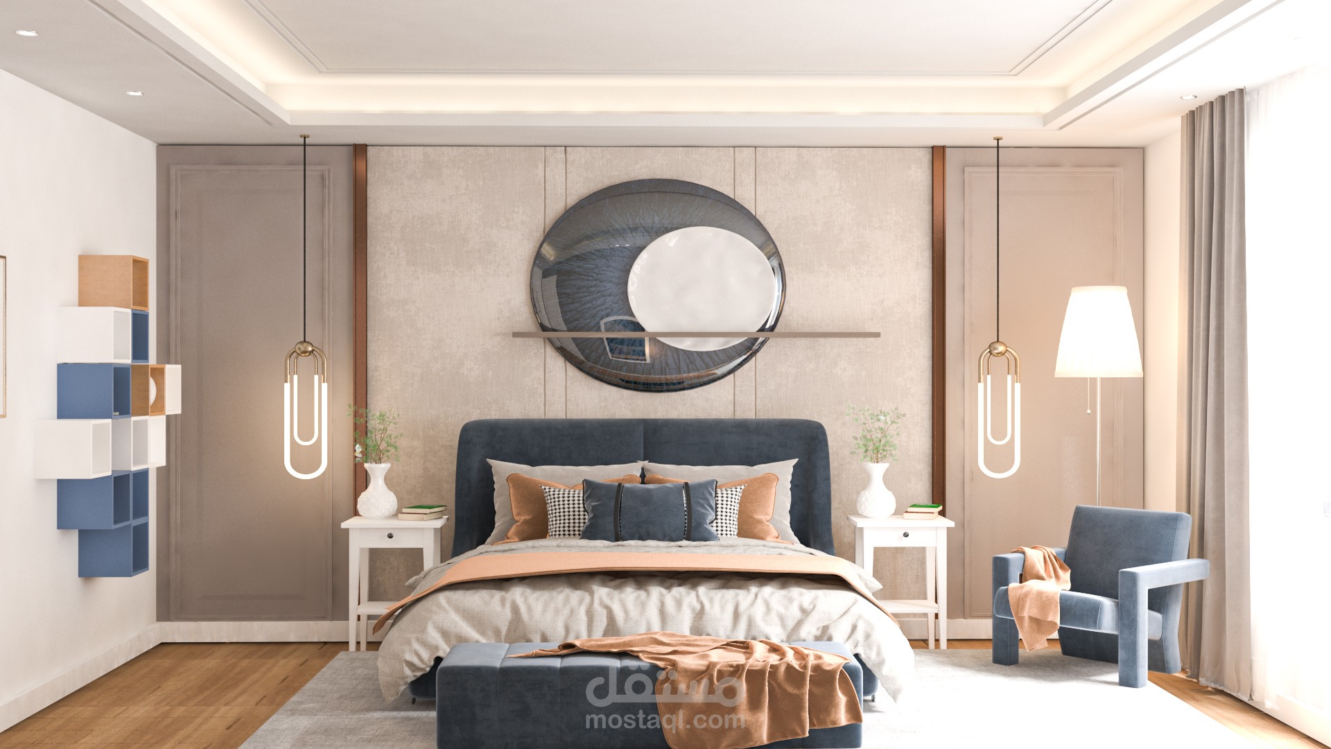 غرفه نوم مودرن