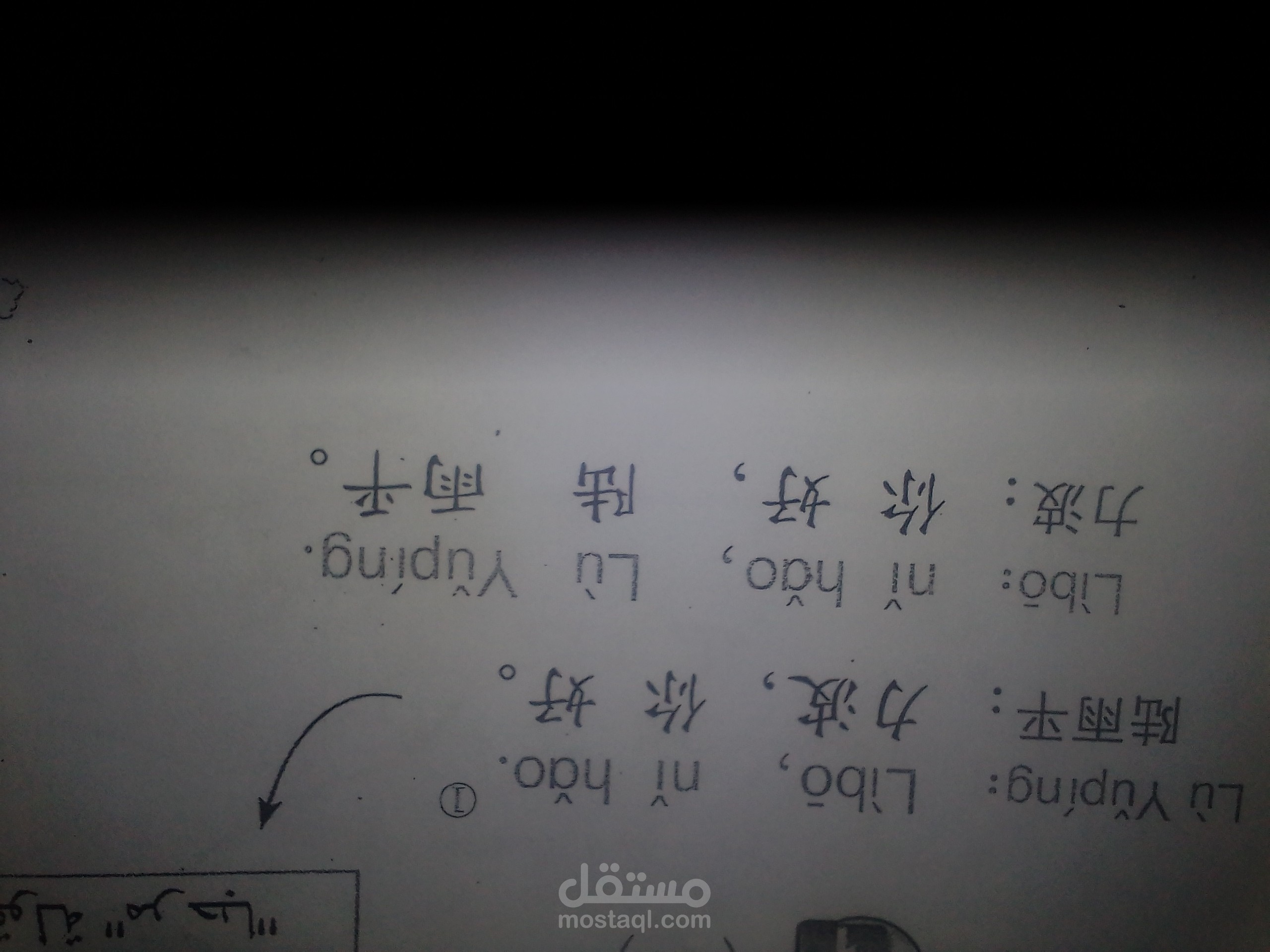 تعليم اللغة الصينية المبسطة المستوى الاول