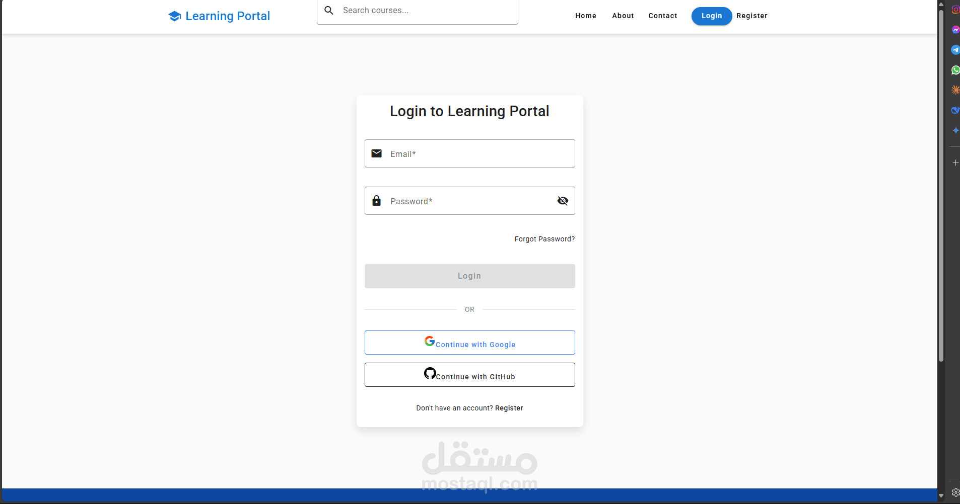 Learning Portal