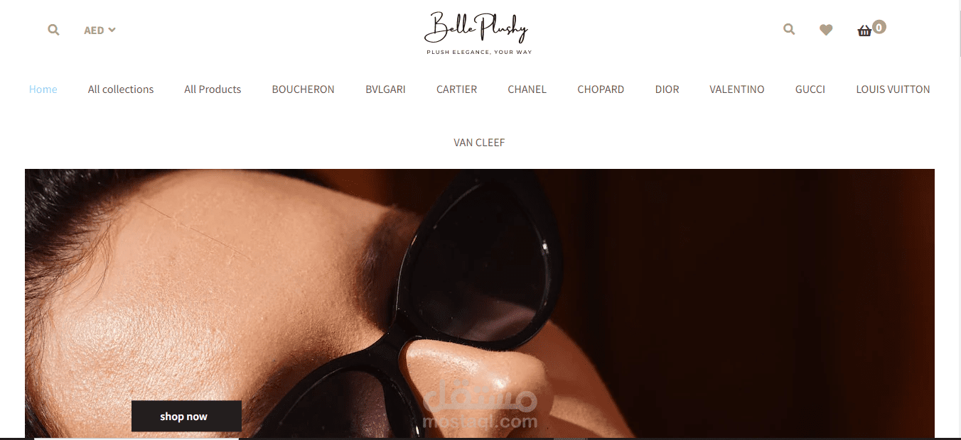 "Shopify Store "Belle Plushy