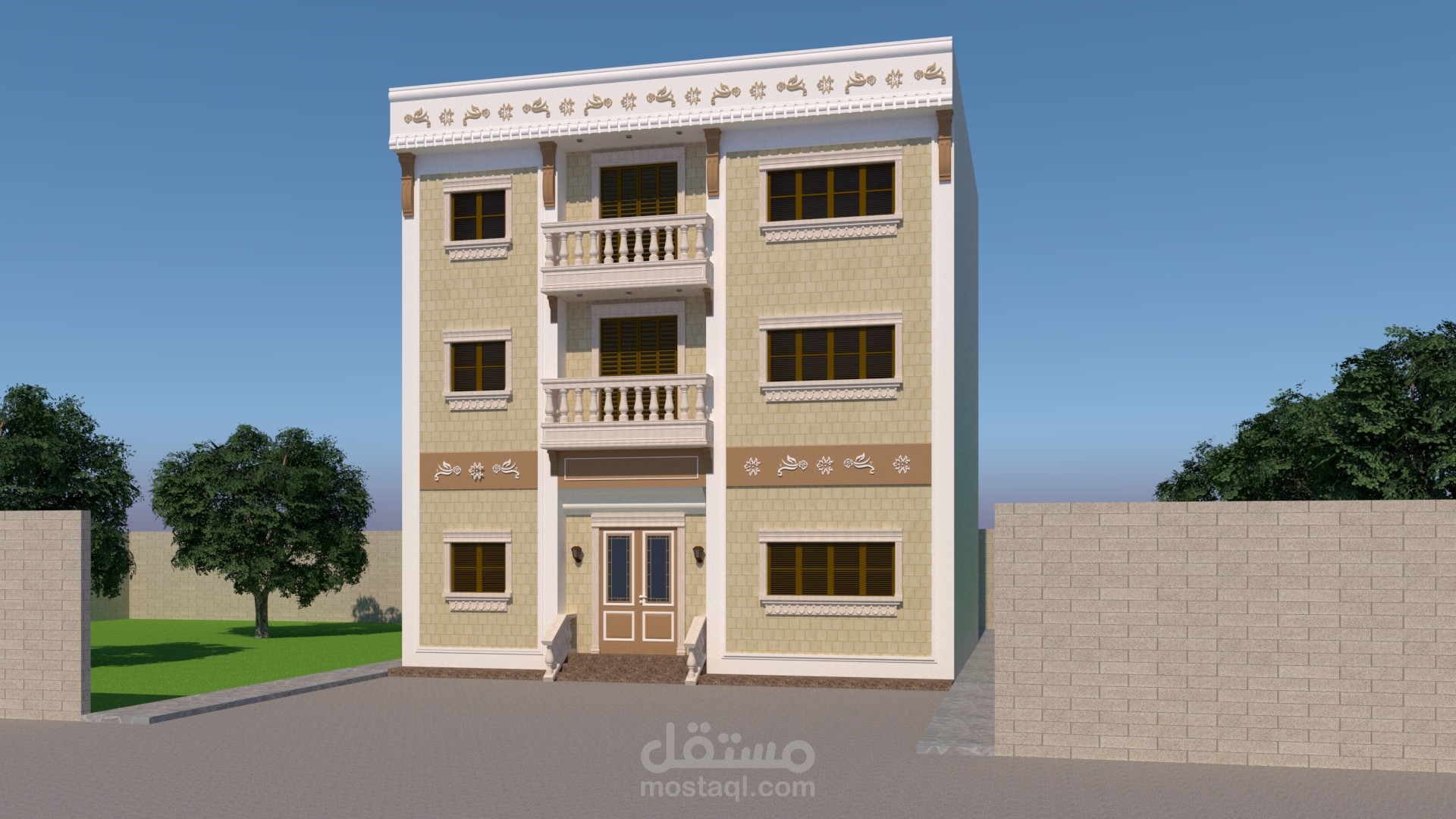 تصميم واجهة خارجية