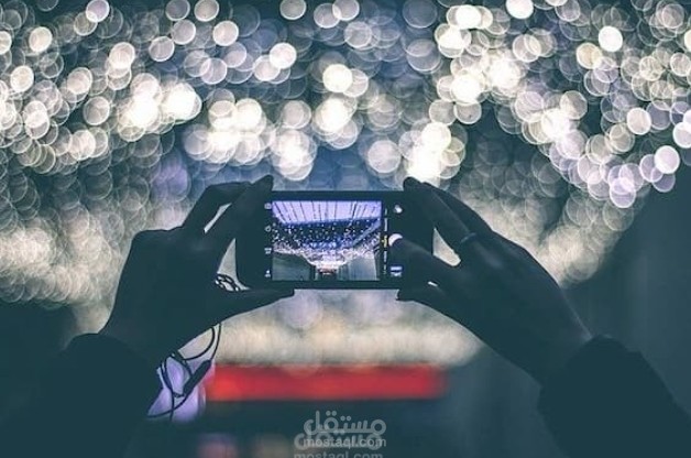 تصميم فيديو لصانع محتوي علي التيك توك
