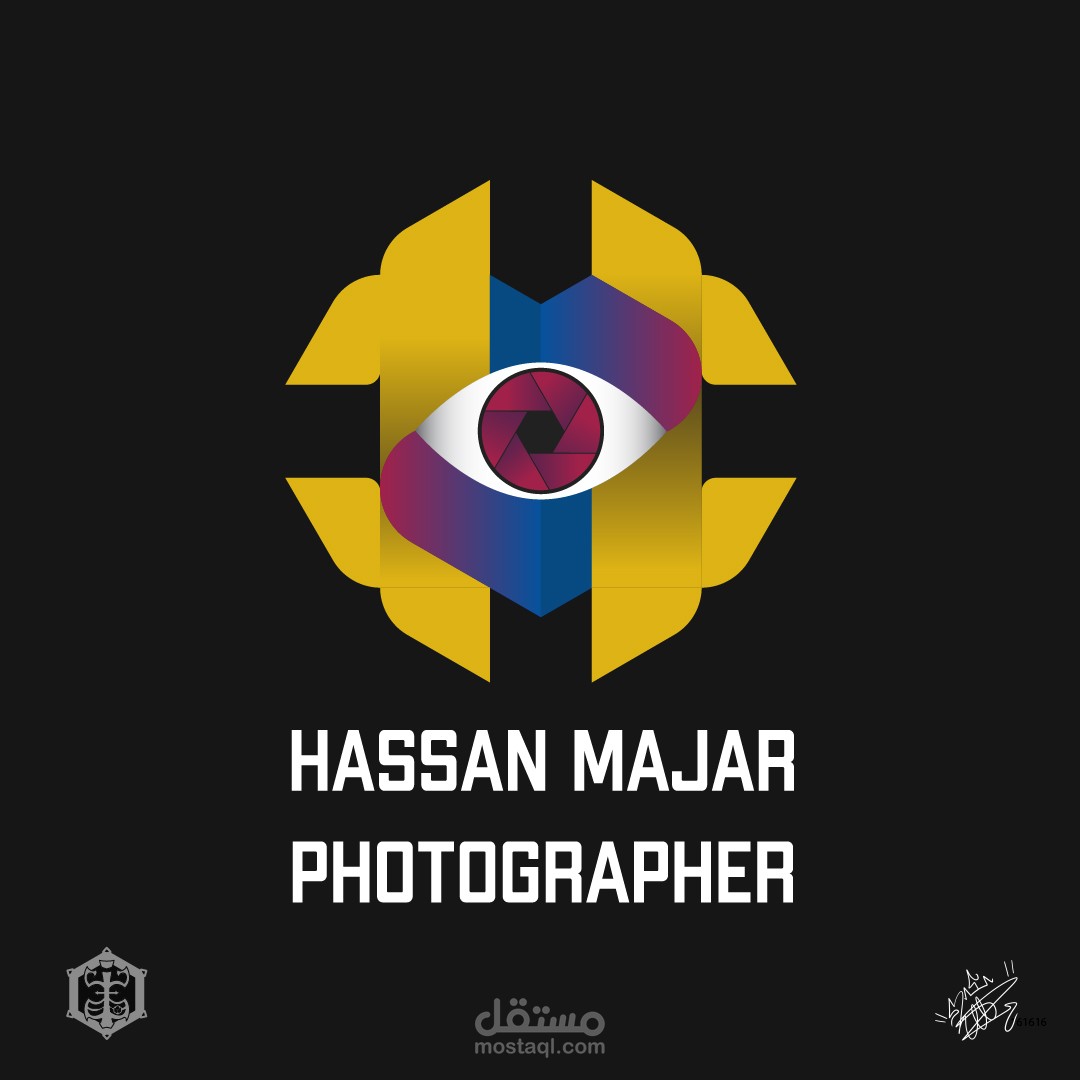 HASSAN MAJAR PHOTOGRAPHER logo motion