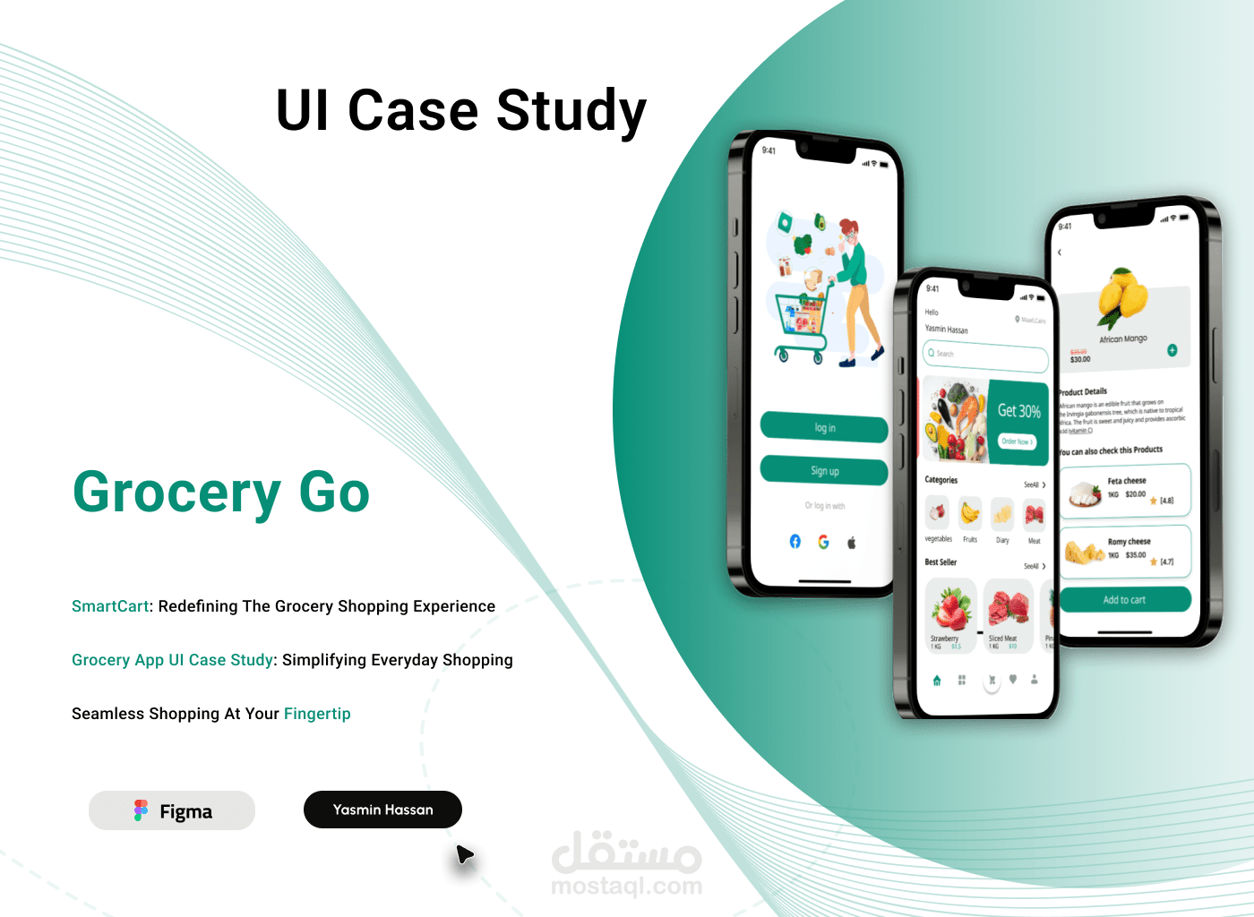 grocery app design