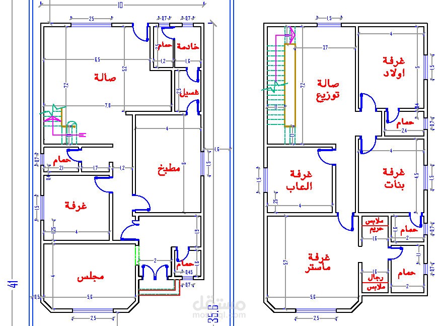 معماري فيلا صغيرة