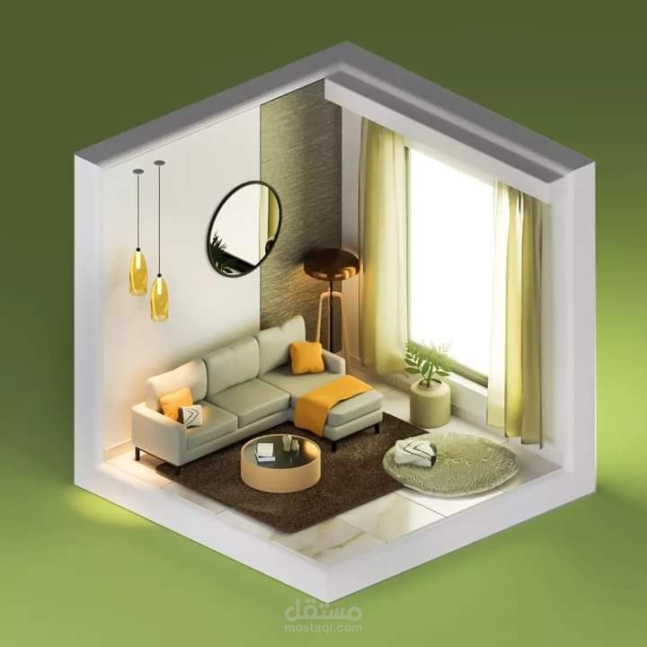 تصيم غرفة داخلية