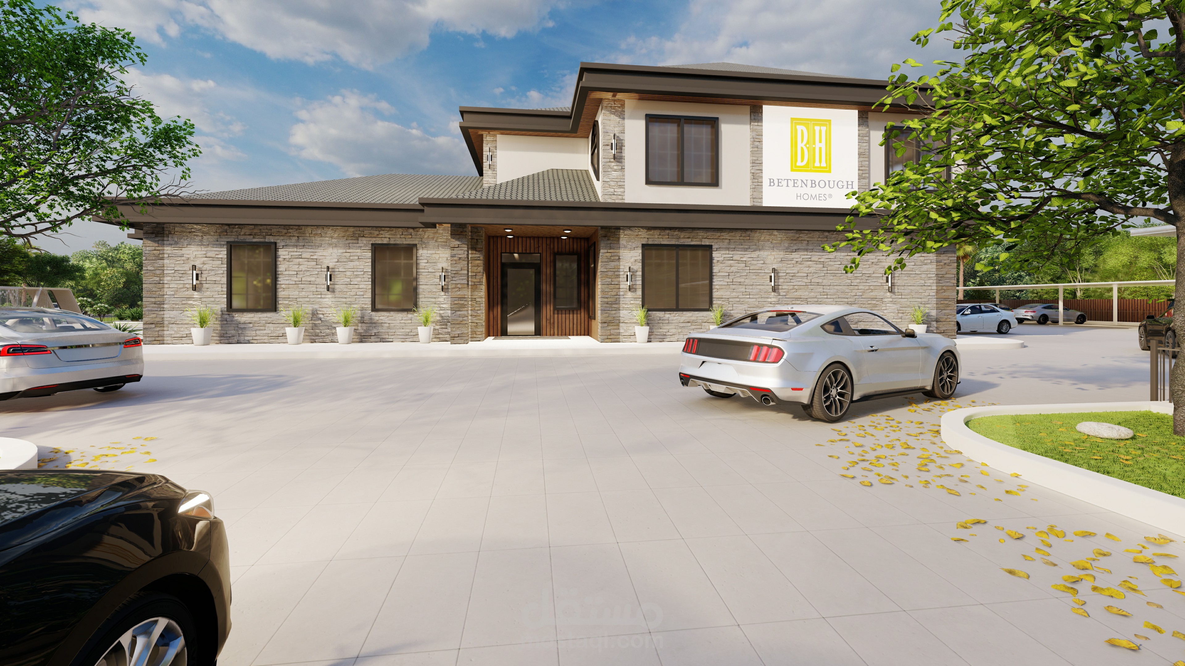 Office Building Exterior Remodel