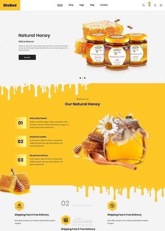 تصميم صفحه هبوط