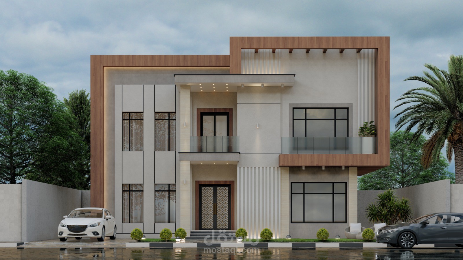 واجهة modern