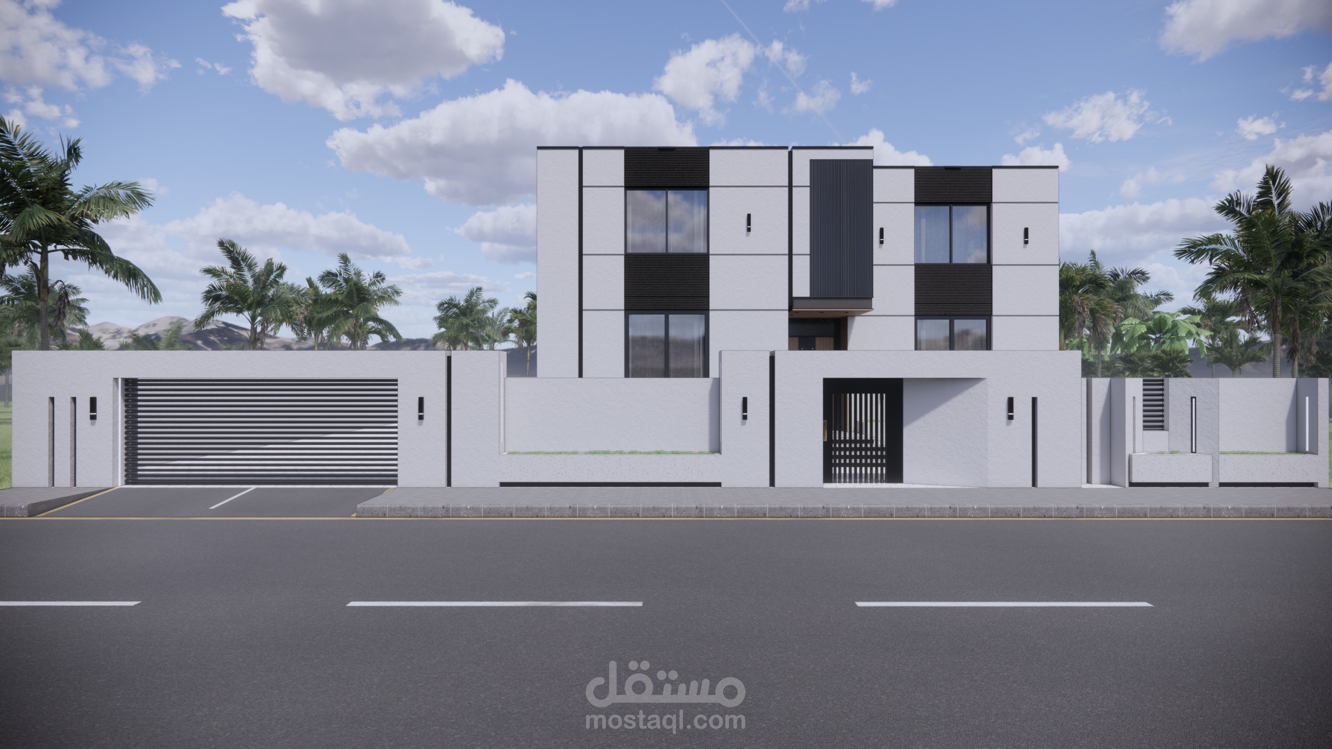 تصميم فيلا مودرن