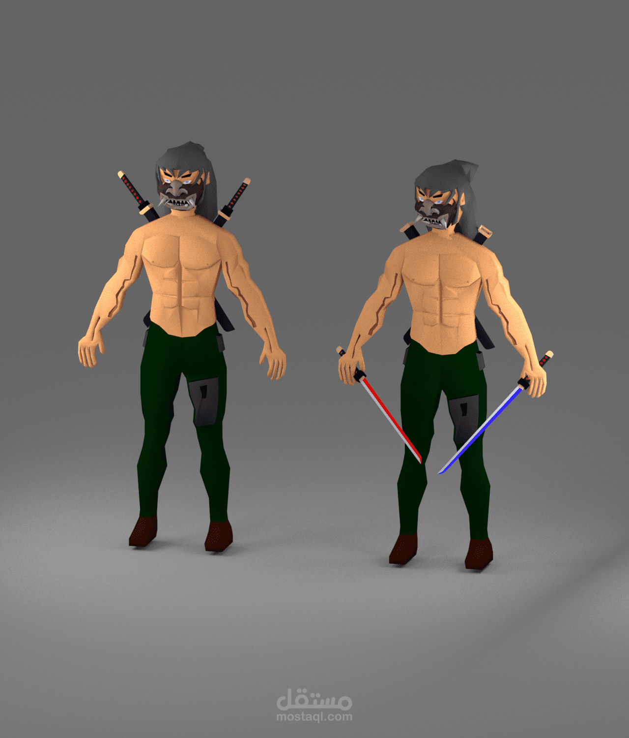 Low-Poly Character and Environment Design