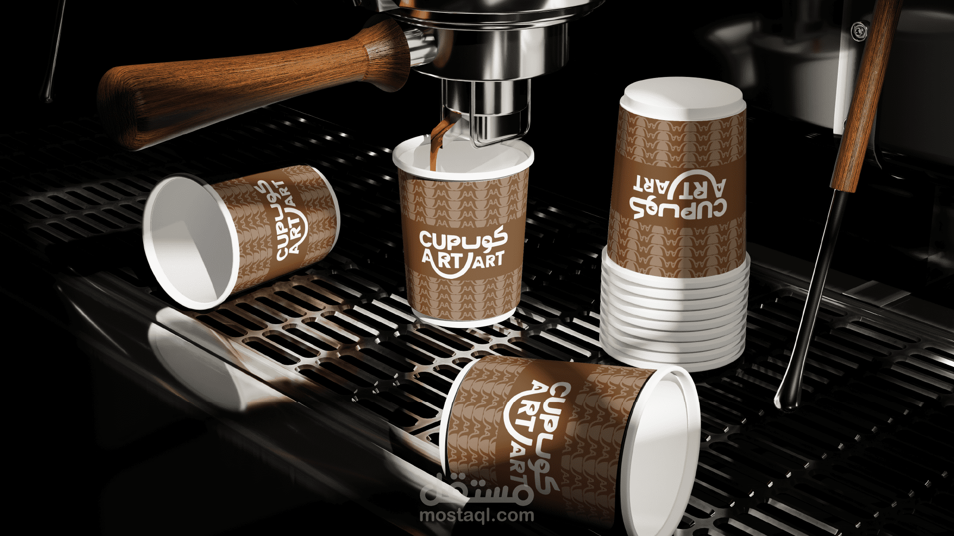 شعار"CUP ART ART"