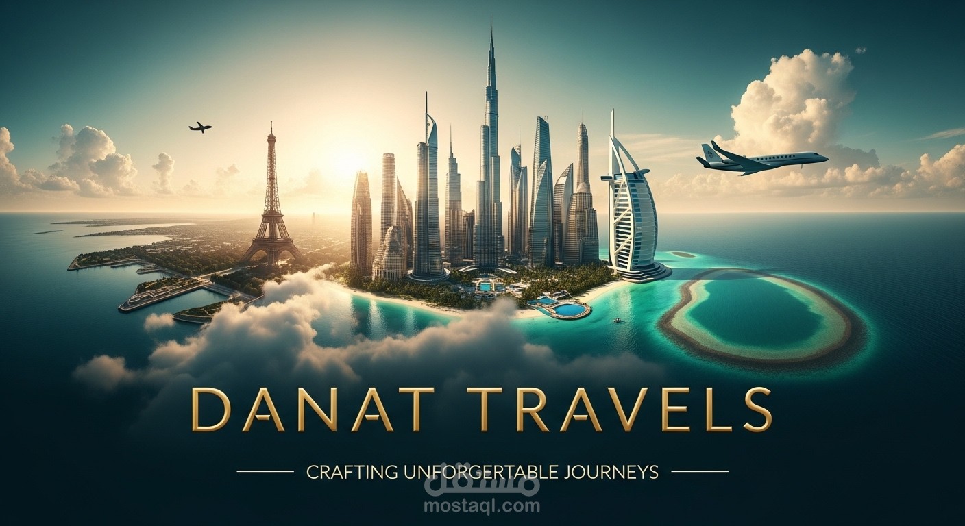 Danat Travels | Luxury Travel Brand Visual Campaign