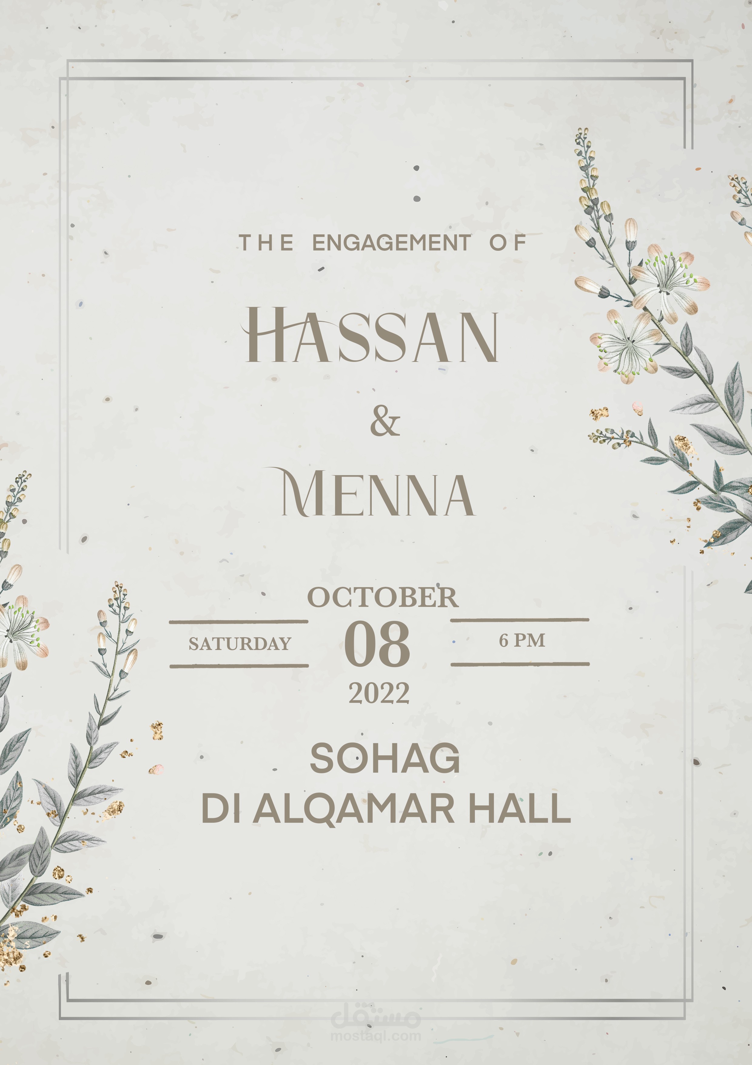 Collected from invitation cards