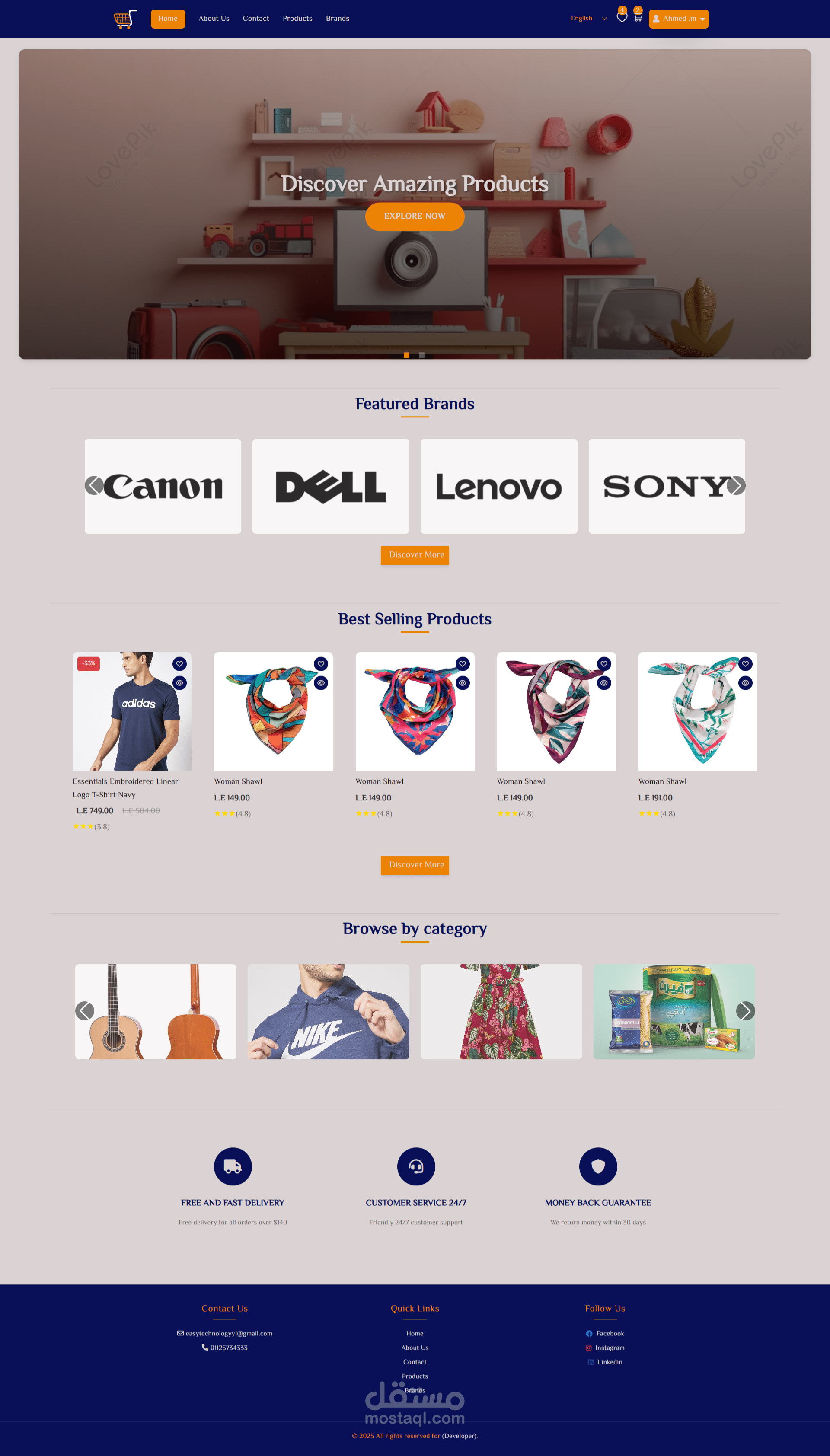 E-Commerce Store UI with Standalone Components