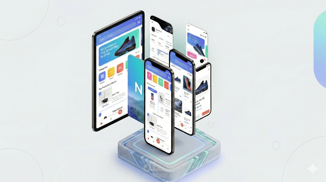 تطبيق Nexkart للتجارة الإلكترونية
