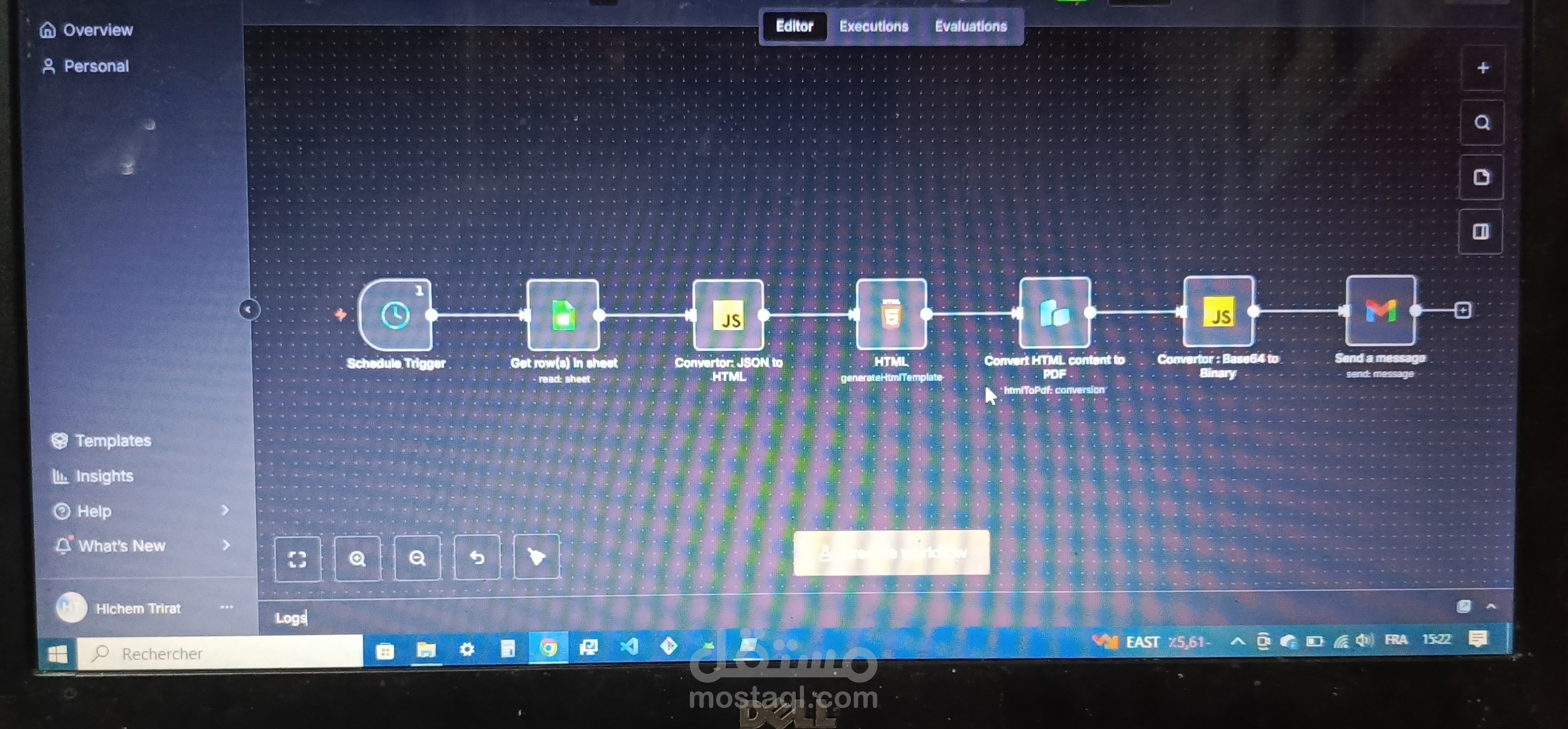 تطوير أداة تحويل Google Sheets إلى PDF بشكل آلي