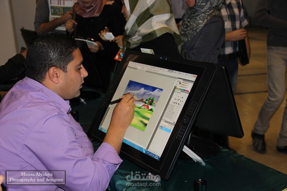 رسم شخصيات كرتونية