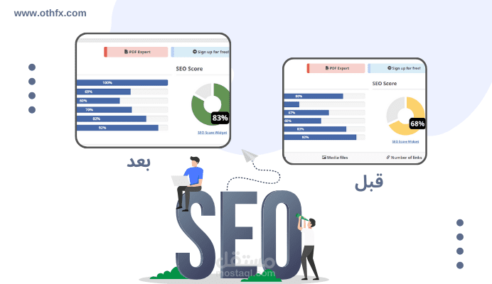تحسين محركات البحث SEO لشركة تصميم مواقع (مصر)