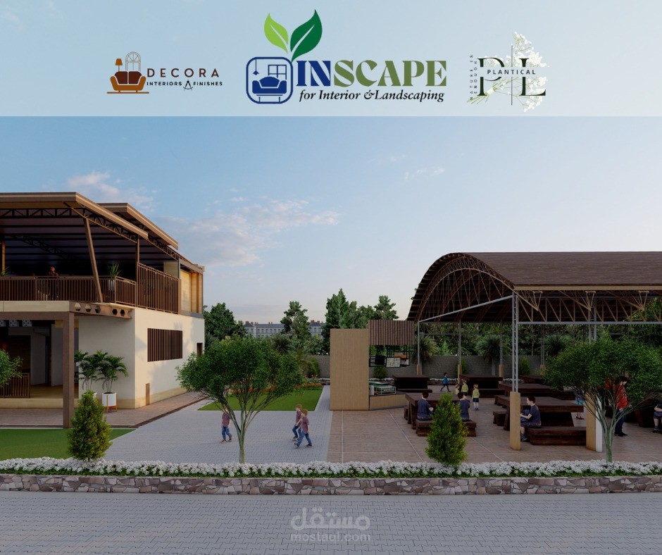 تصميم مزرعه 4 فدان