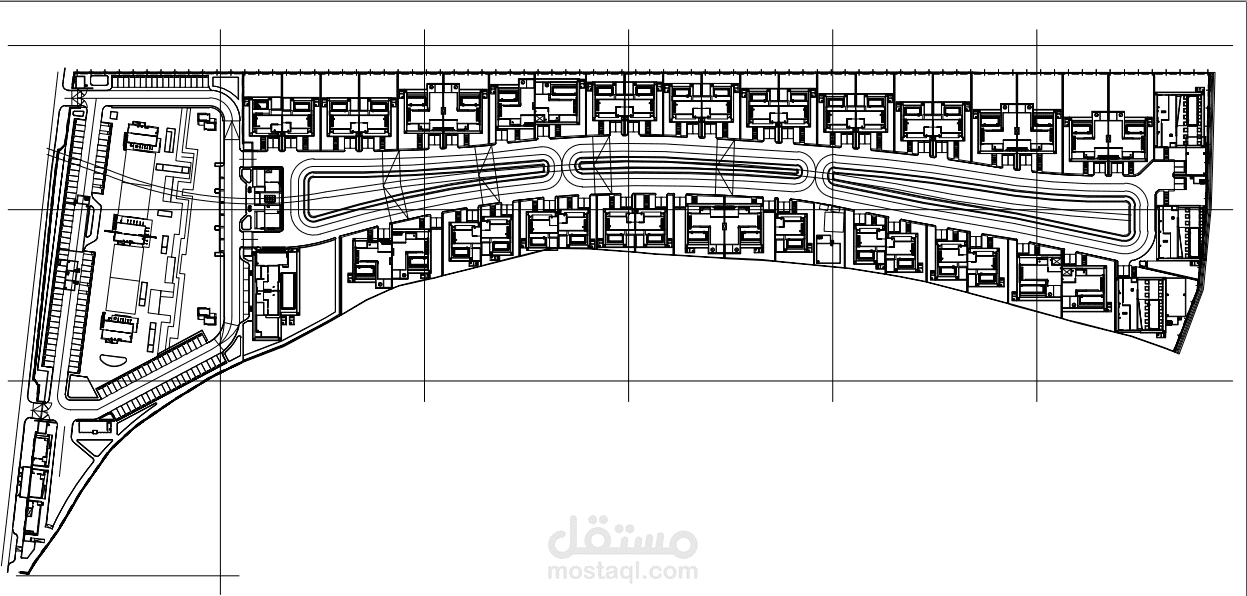 مراجعة تصميم منتجع شاليهات في السعودية