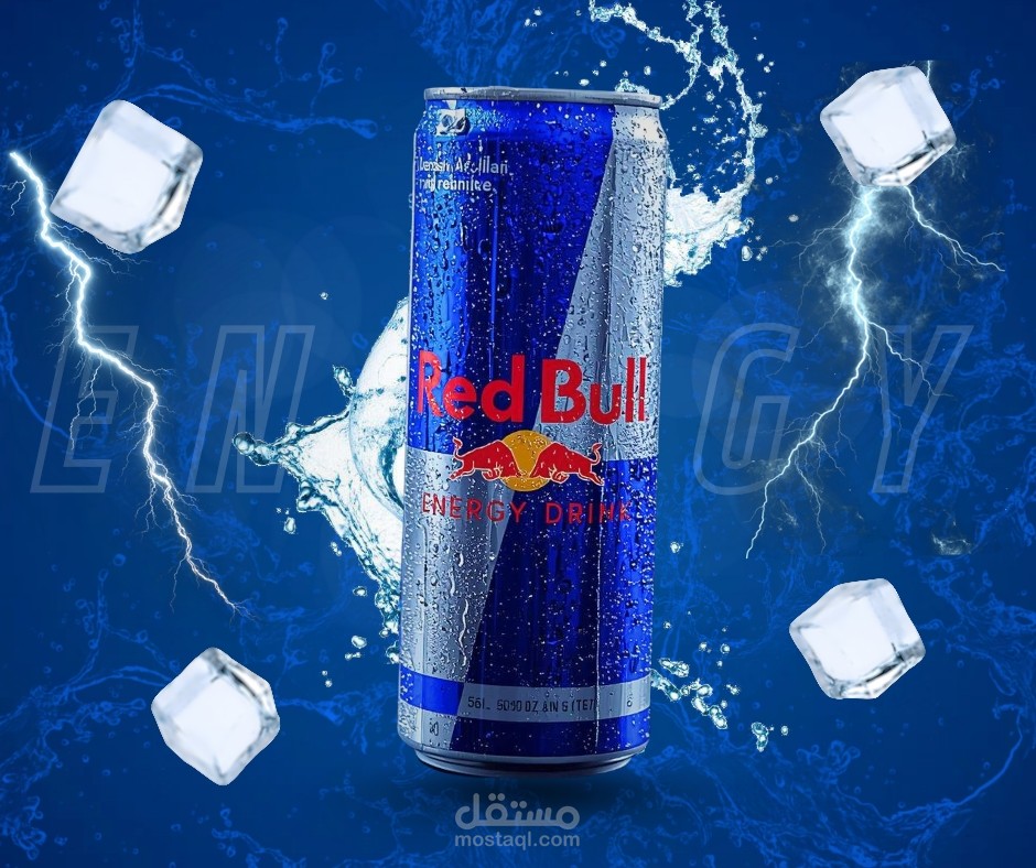 تصميم سوشيال ميديا لشركة RED BULL