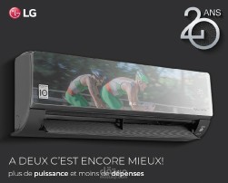 تصميم بوست لمنتوج   LG Dual Cool