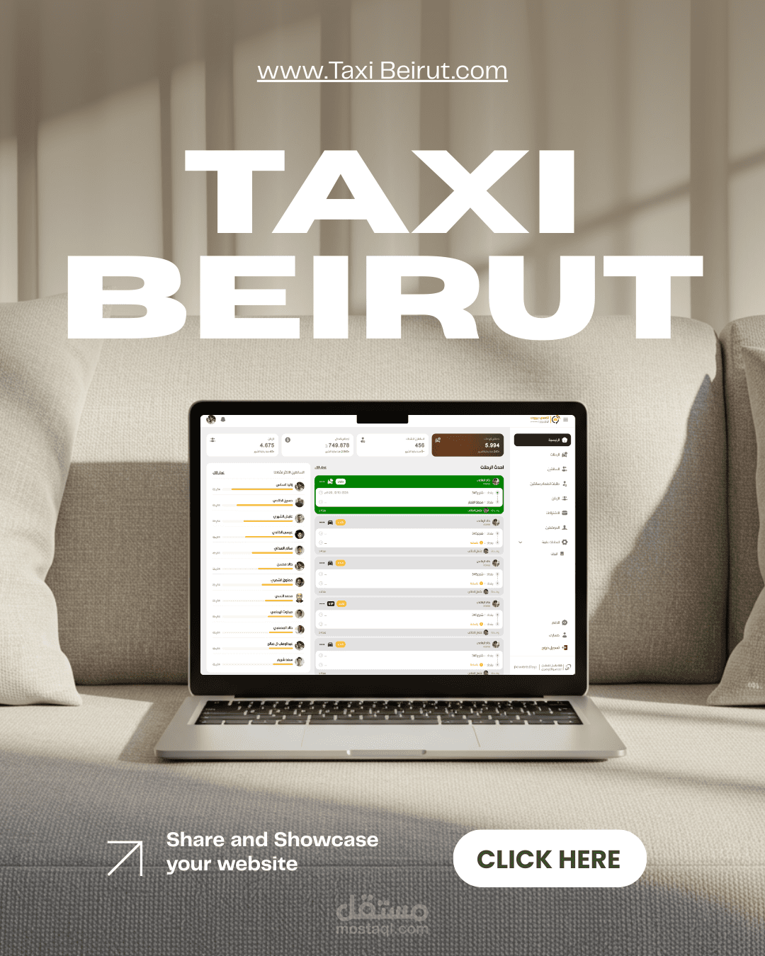 Taxi Beirut – Ride Hailing Platform