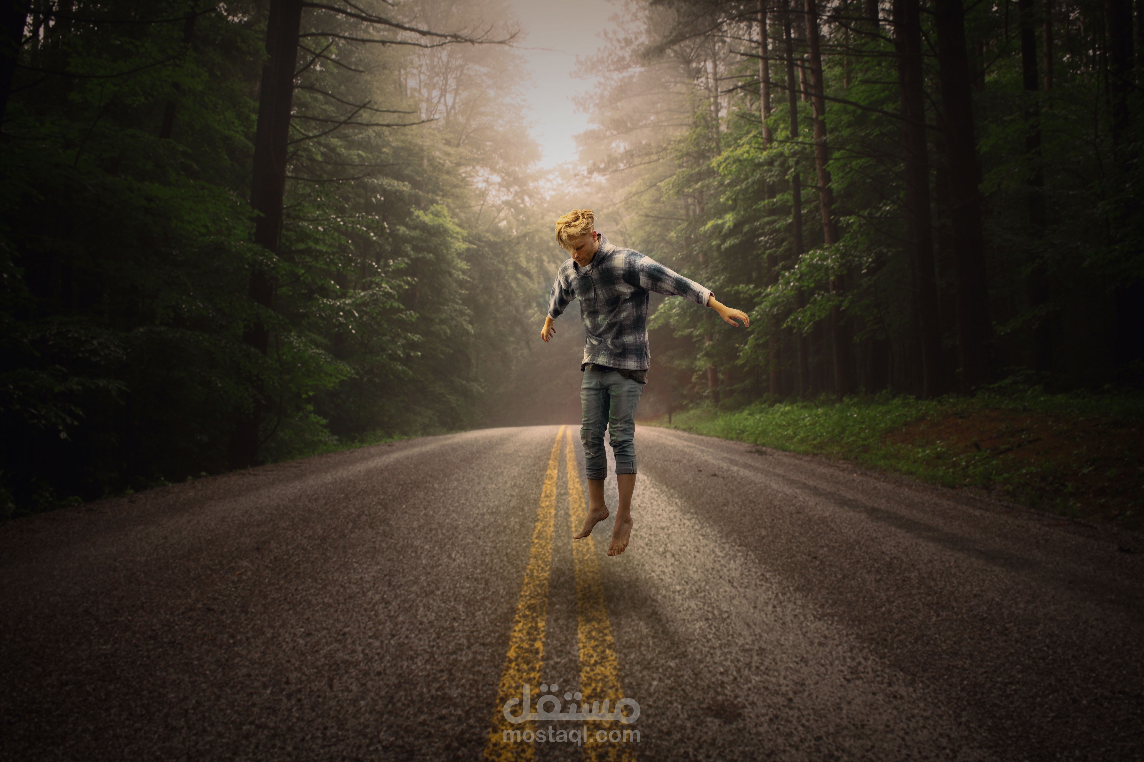 تعديل صورة دمج في فوتوشوب