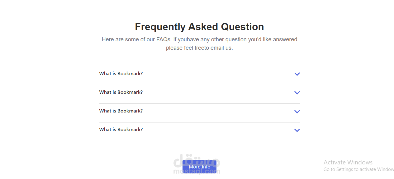 Responsive website using HTML,CSS and bootstrap