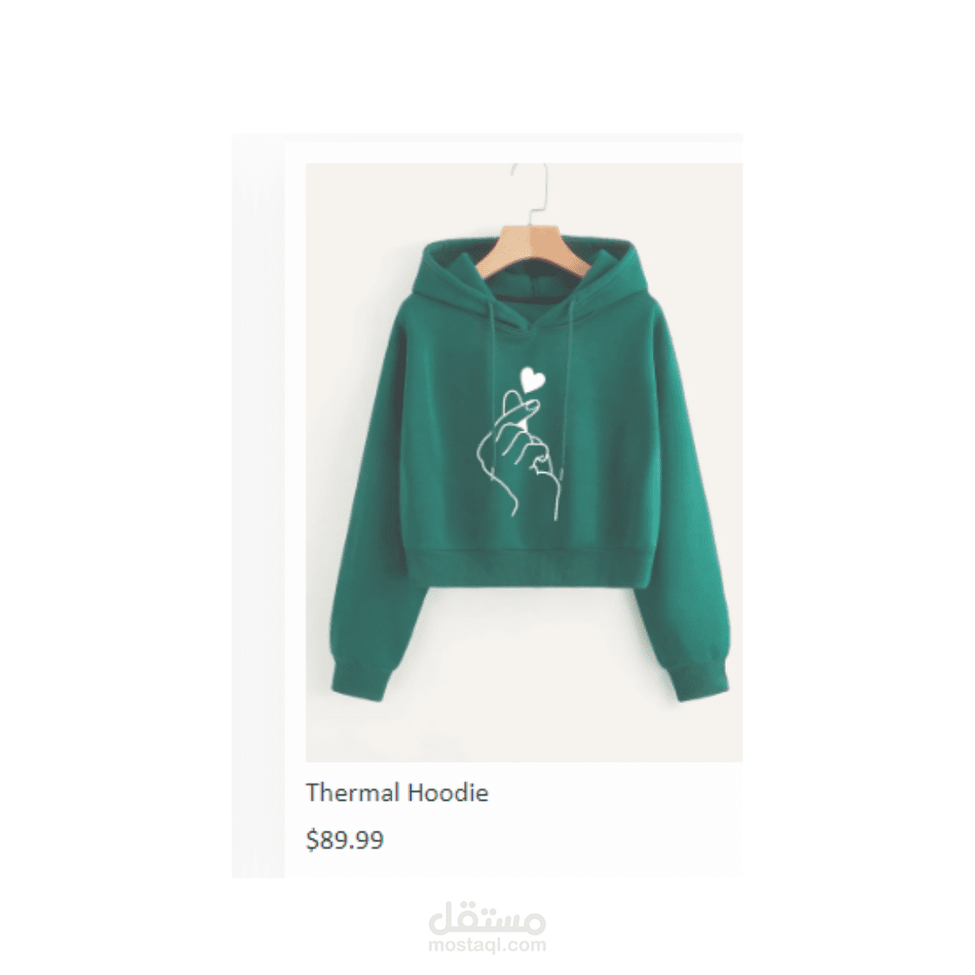 موقع للتجارة الالكترونية باستخدام (React JS)