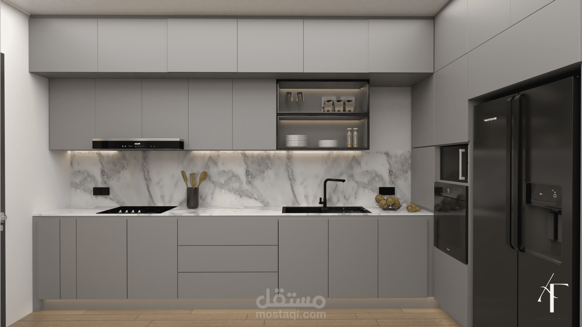 تصميم مطبخ بجوده عاليه