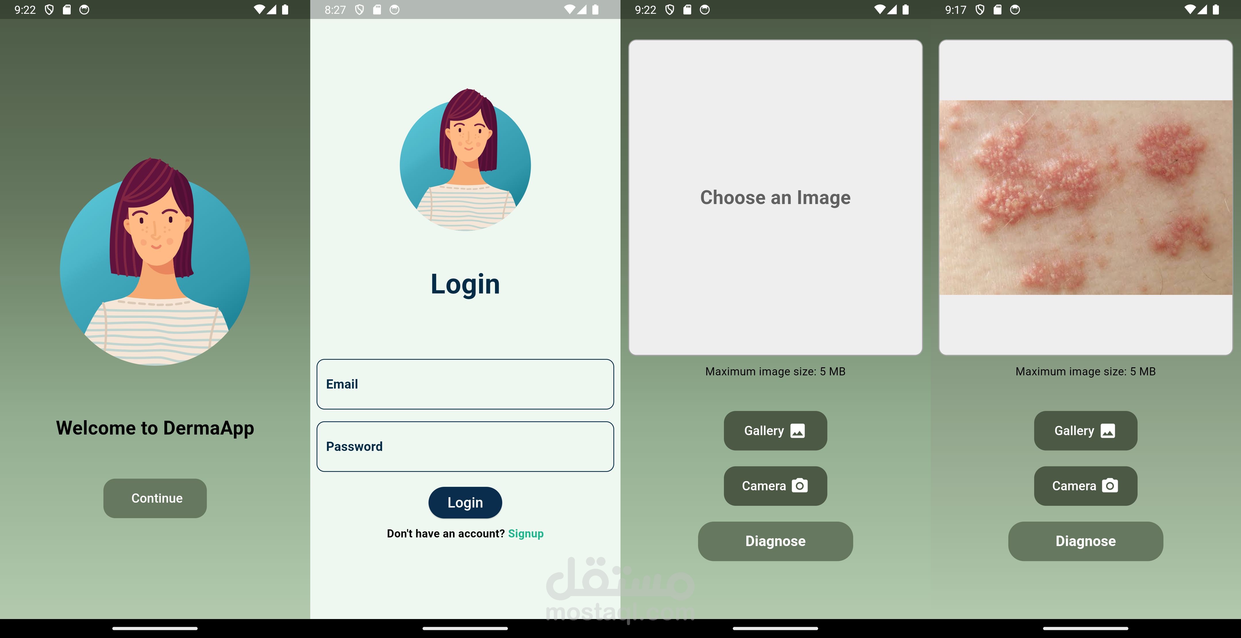 DremaApp - تطبيق موبايل للكشف عن أمراض الجلد باستخدام الذكاء الاصطناعي