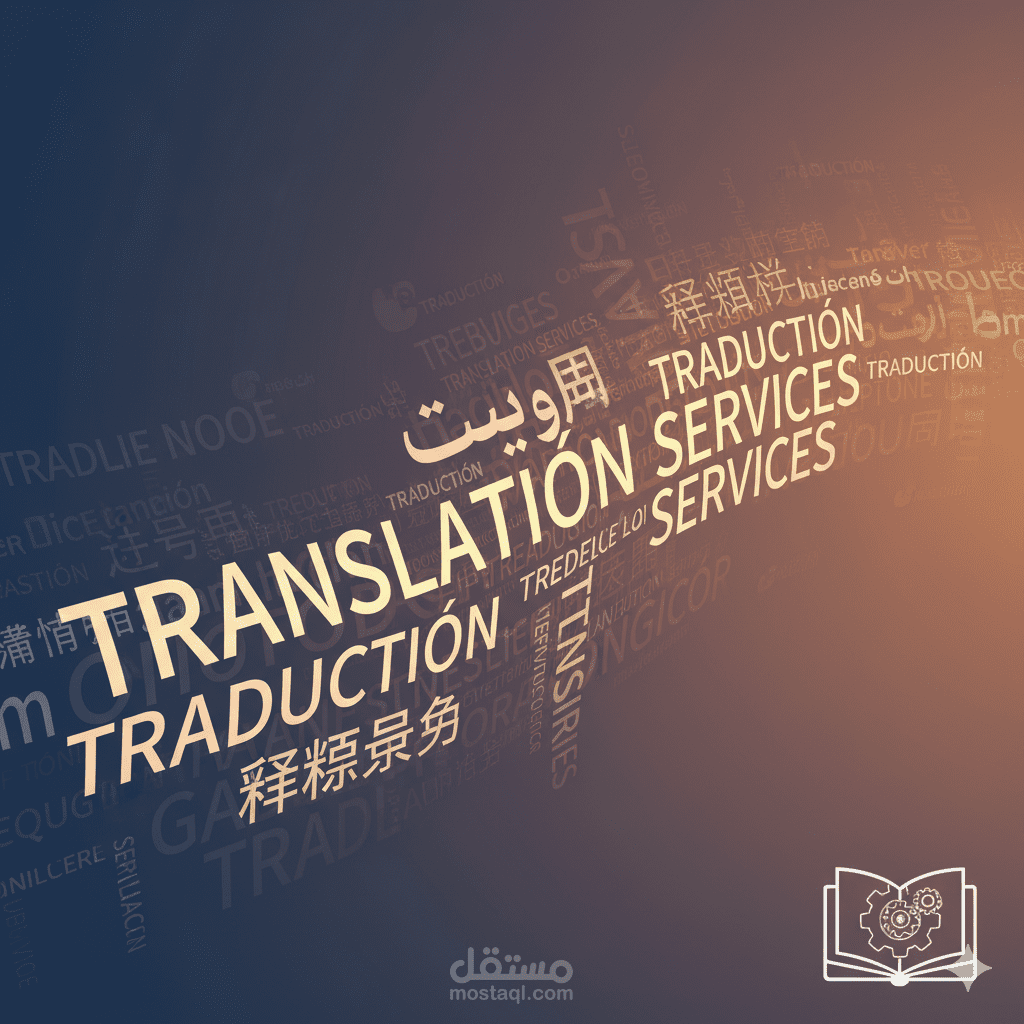 مترجم محترف (عربي - إنجليزي) مع ضمان الدقة والأسلوب الطبيعي