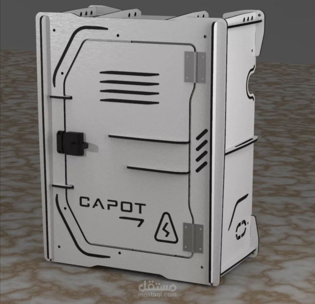 تصميم صندوق كهربائي