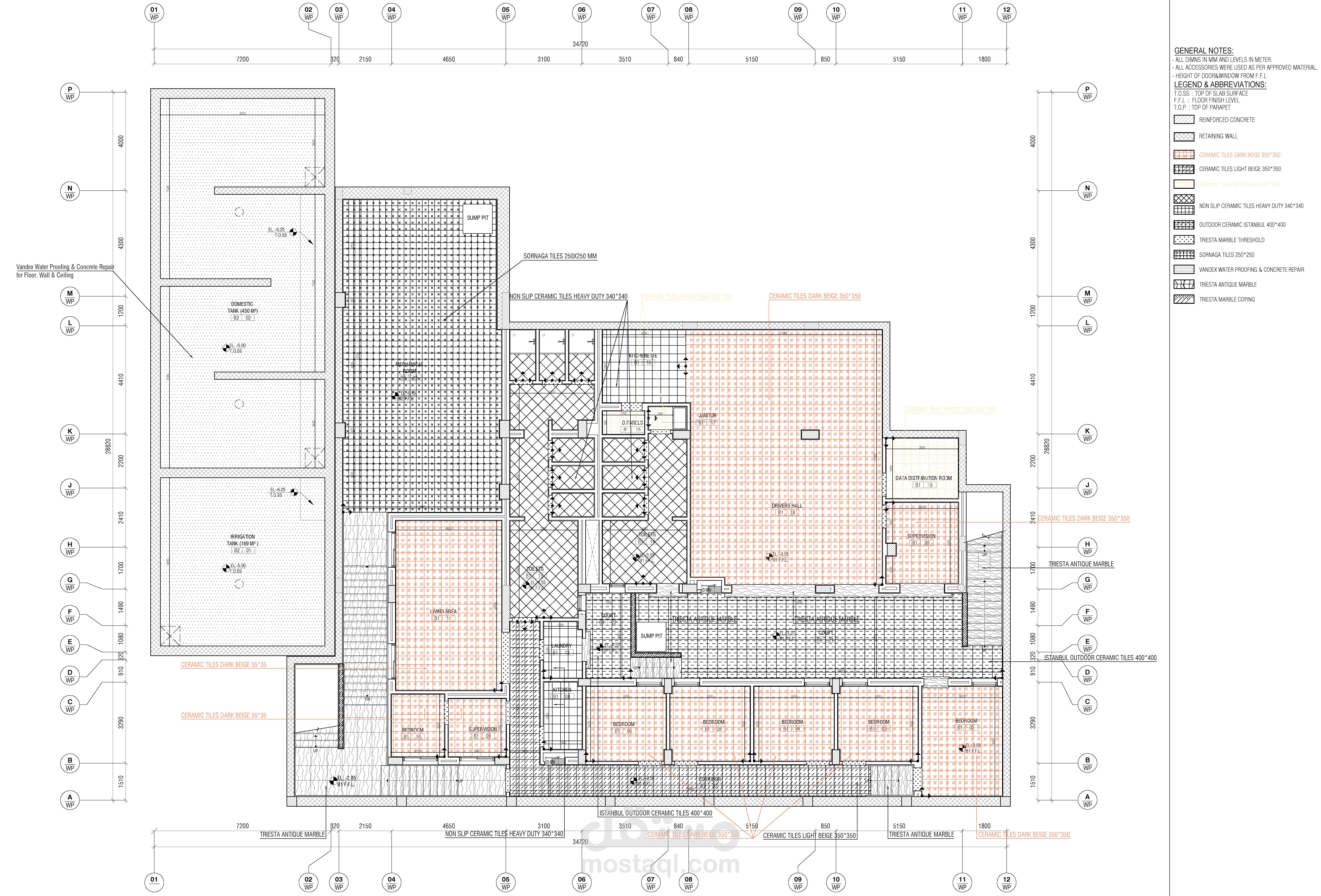 Flooring shop drawing