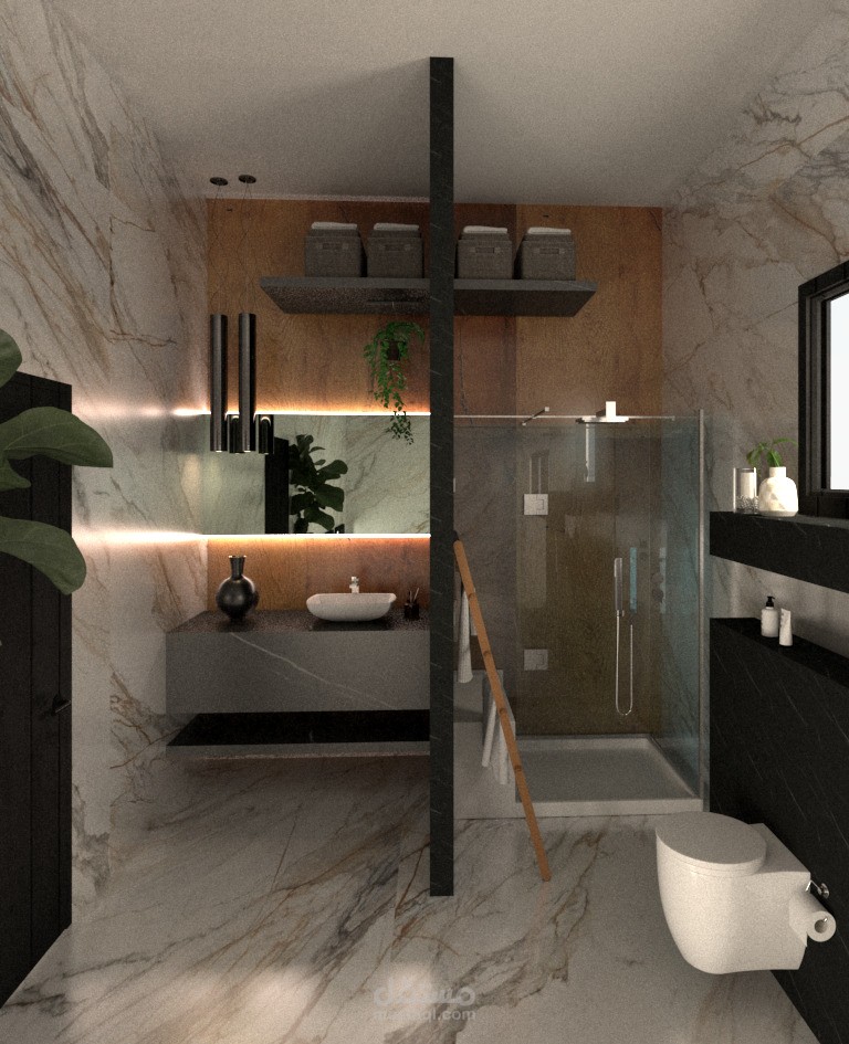 تصميم دورة مياه في دبي