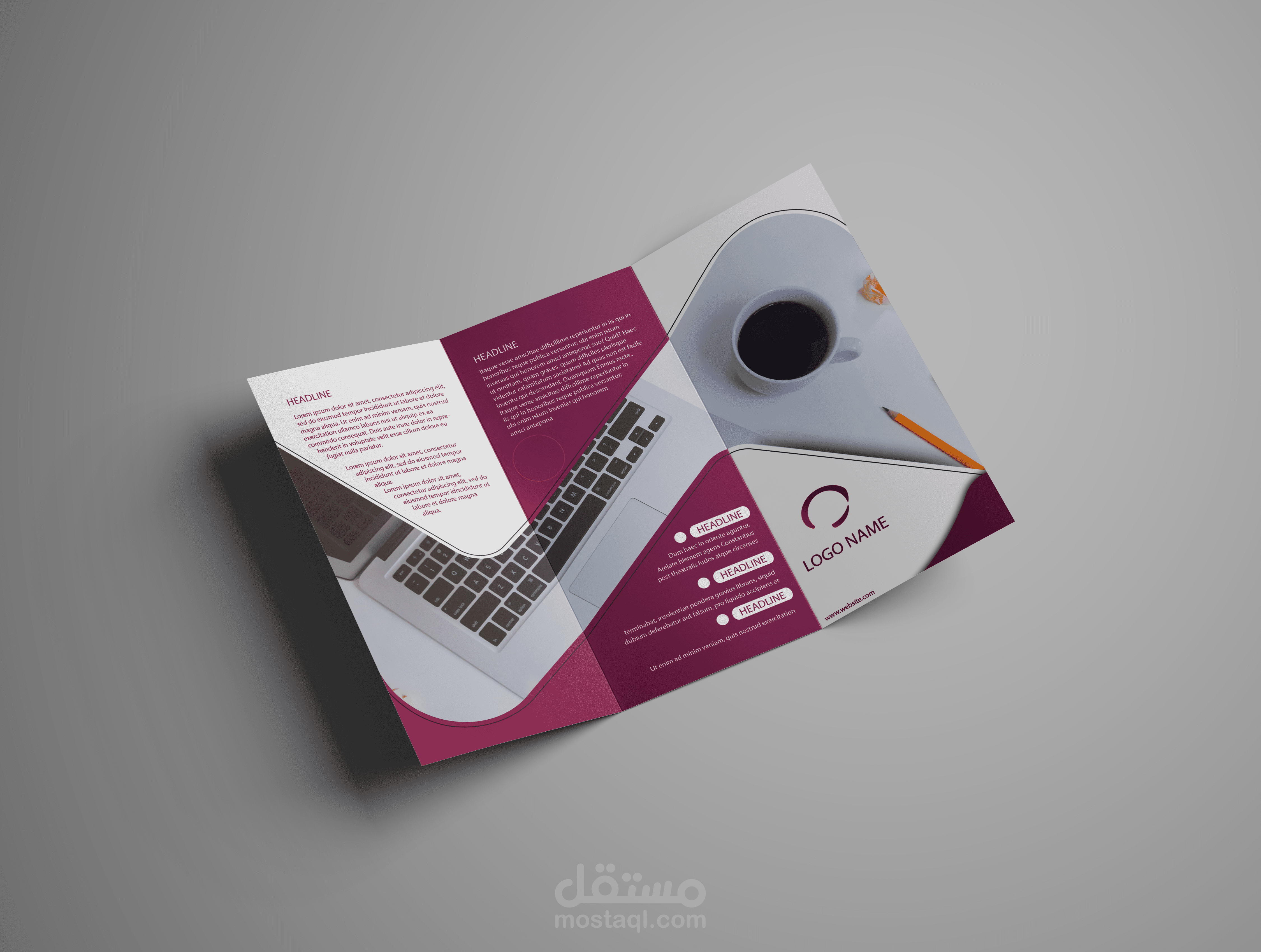 تصميم بروشير لشركة