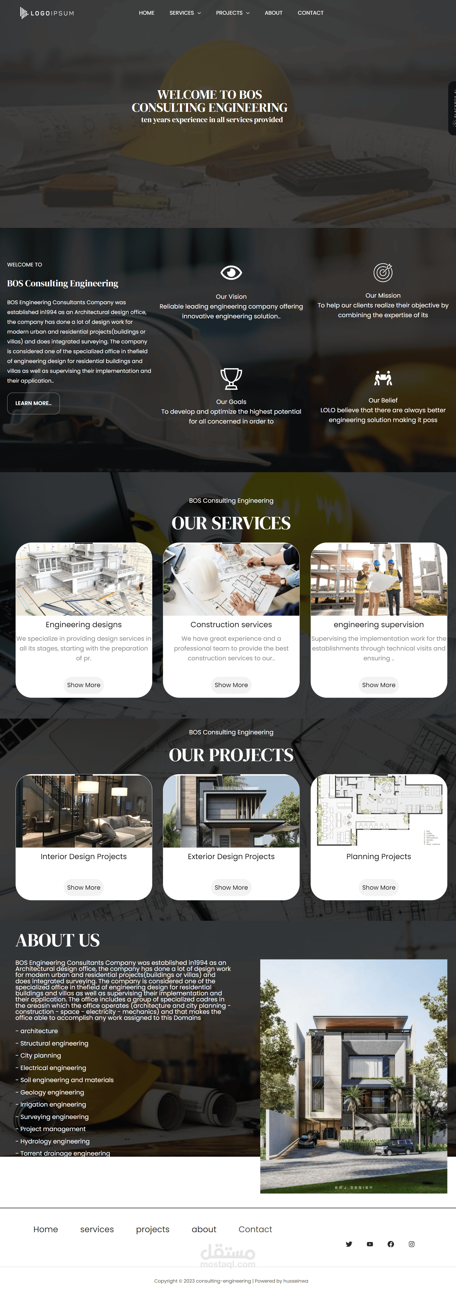 consulting engineering | مستقل