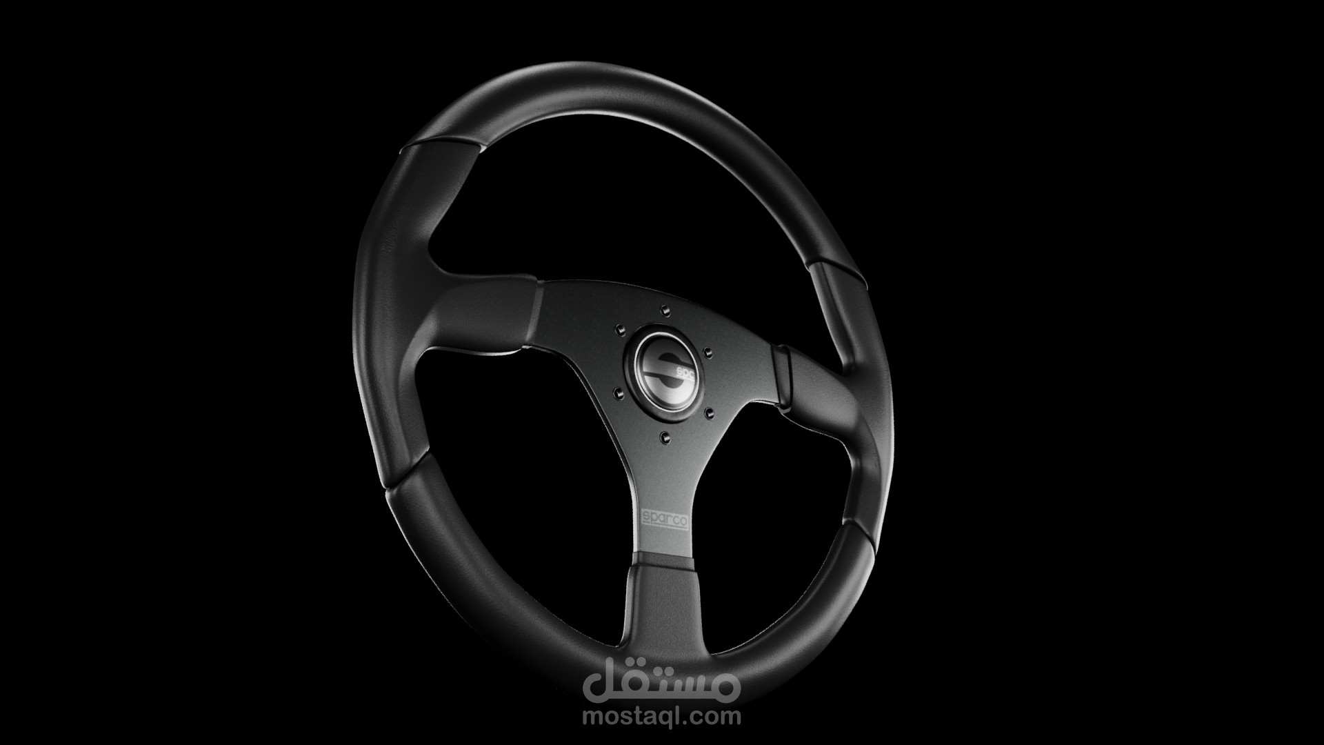 تصميم عجلة قيادة ثلاثى الابعاد L505