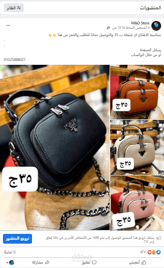 التسويق الاليكتروني عبر وسائل التواصل الاجتماعي فيسبوك