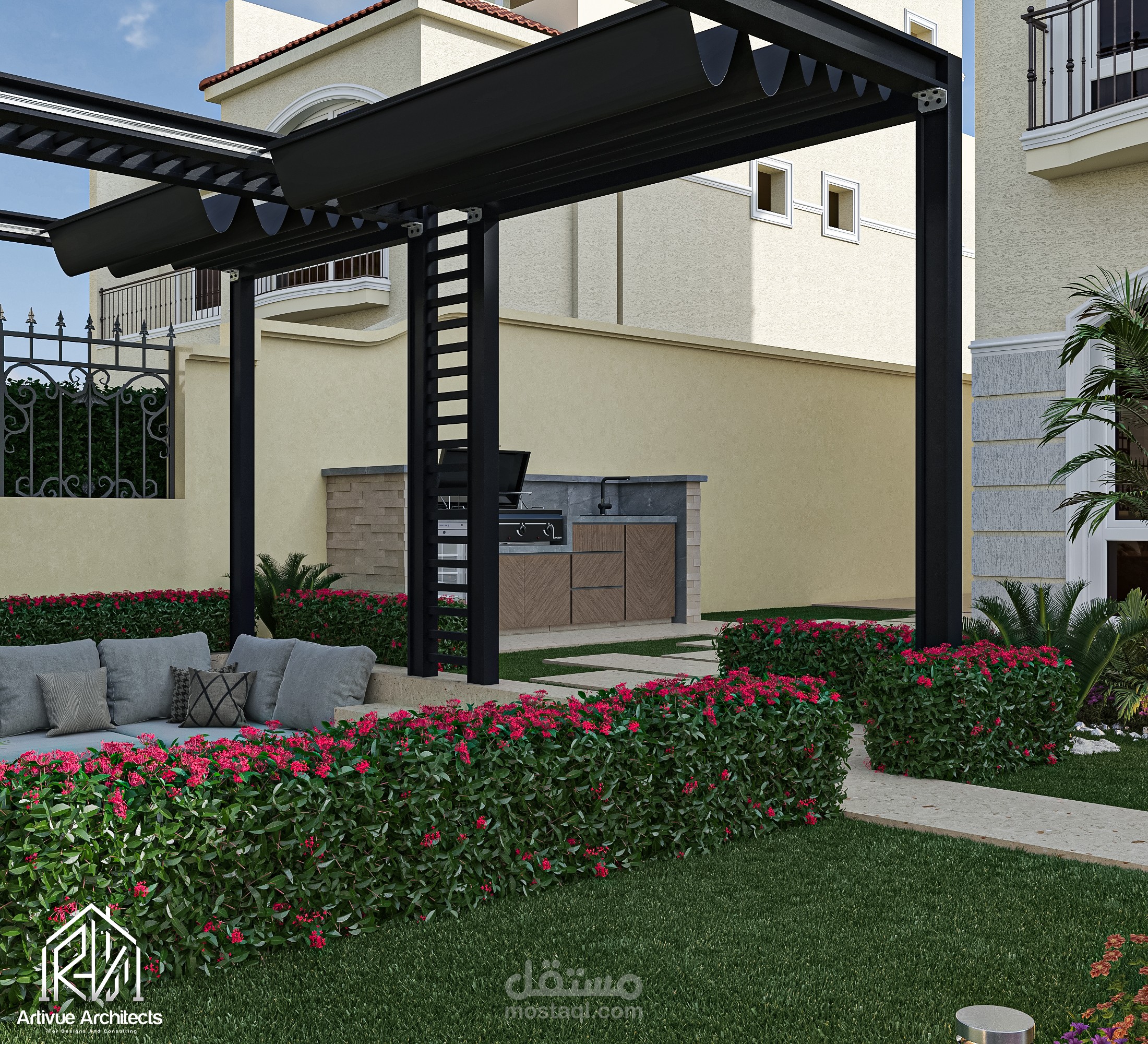 LnadScape Villa Garden